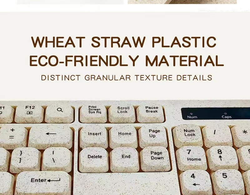 Eco-Material Wireless Keyboard & Mouse Set detail image 4