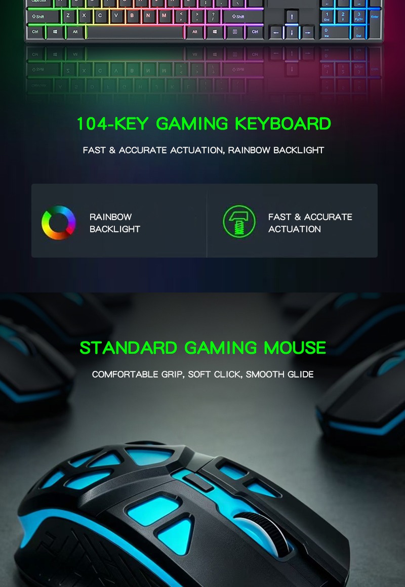 4-in-1 Esports Gaming Combo detail image 2