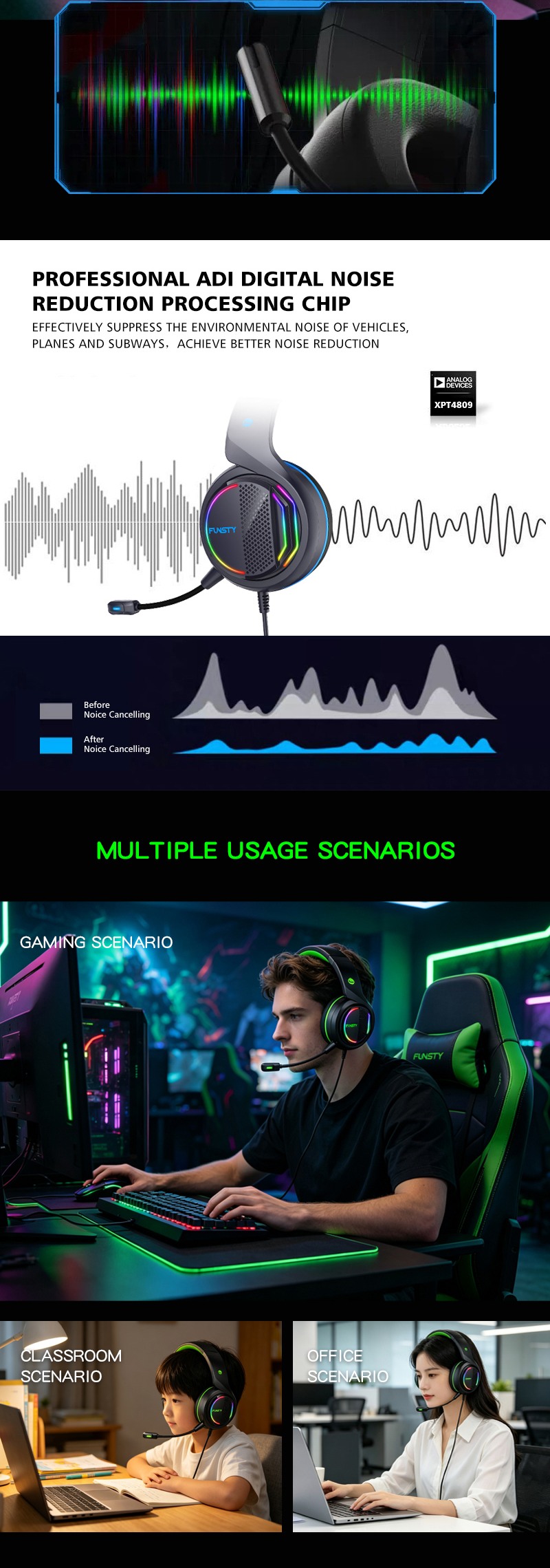 Model to confirm headset detail image 5