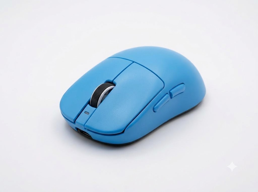 GM52 gaming mouse in white