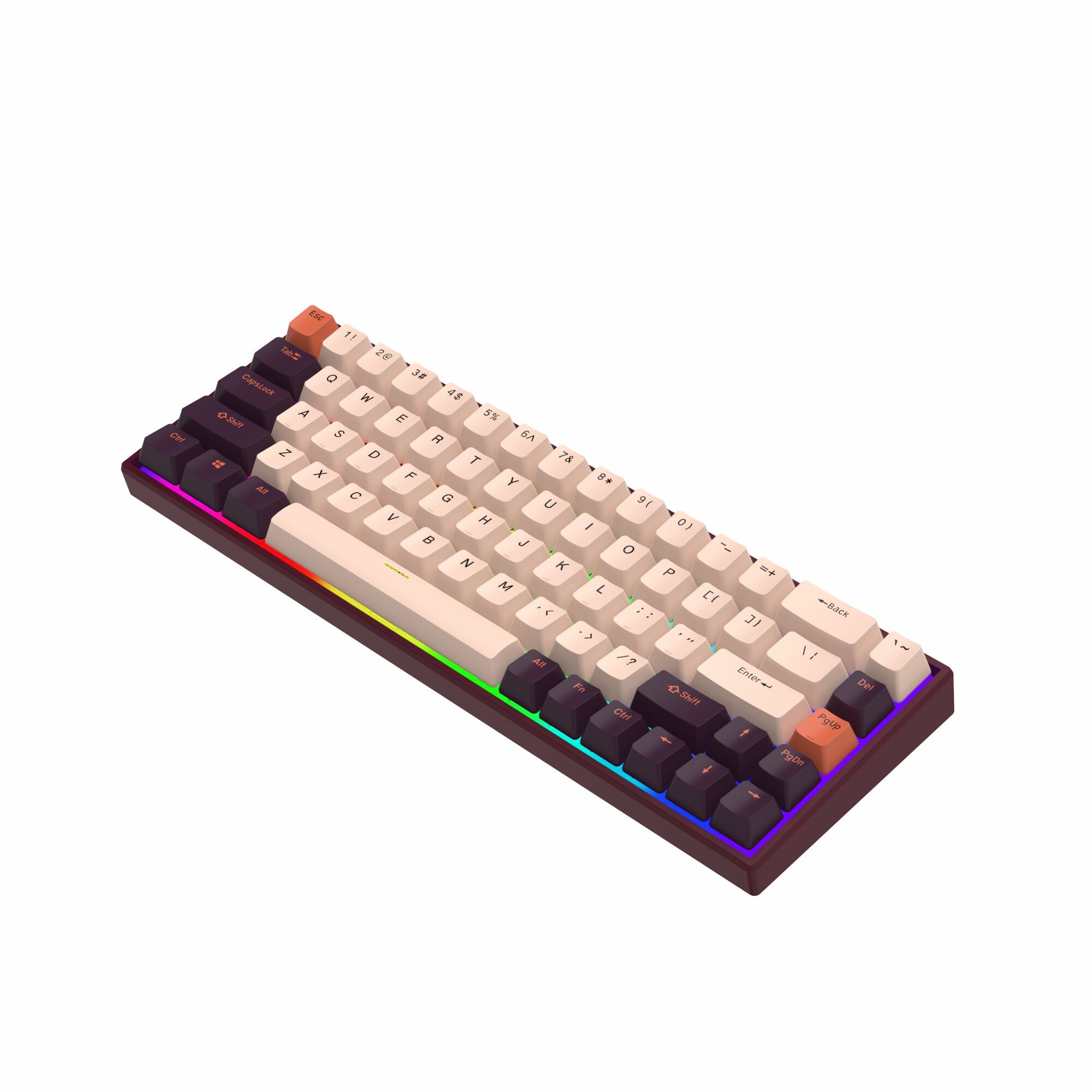 MK661 RGB magnetic keyboard, angled view
