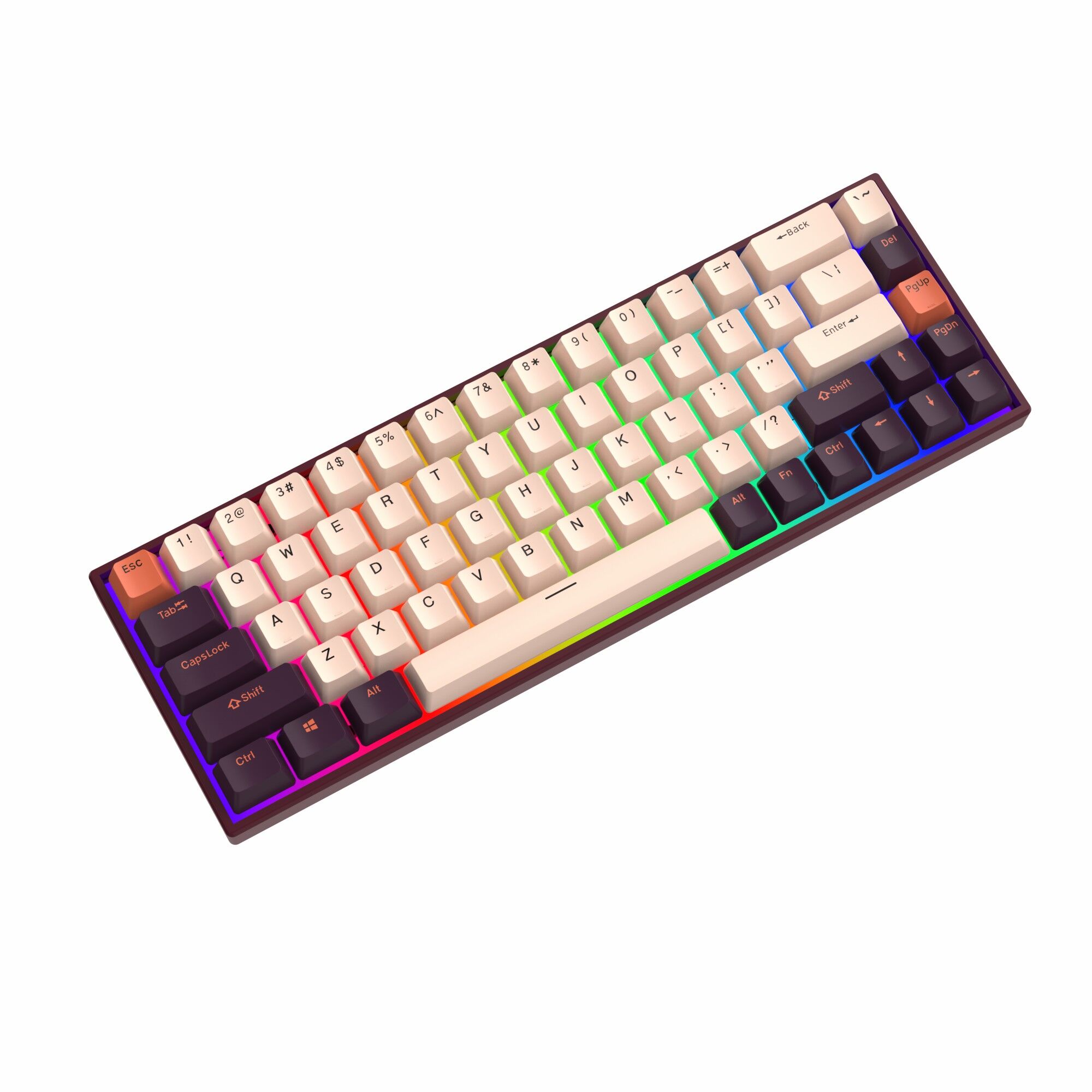 MK661 RGB magnetic keyboard, second angled view