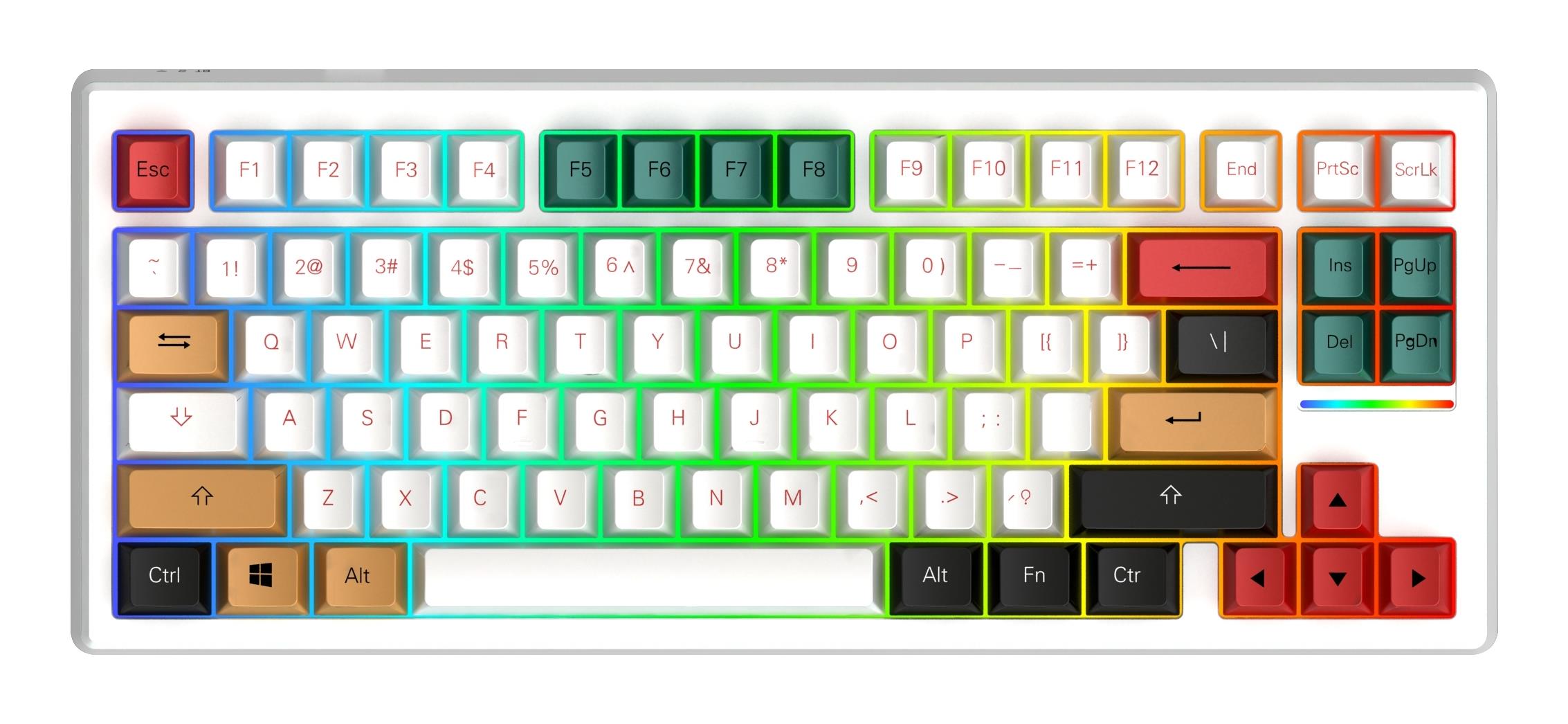 MK670 Compact RGB Mechanical Keyboard