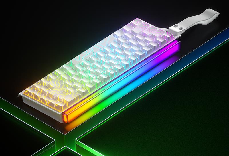 MK680 magnetic keyboard with RGB lighting