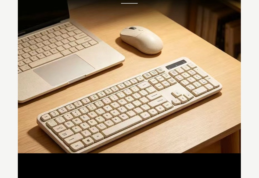 Eco-Material Wireless Keyboard & Mouse Set