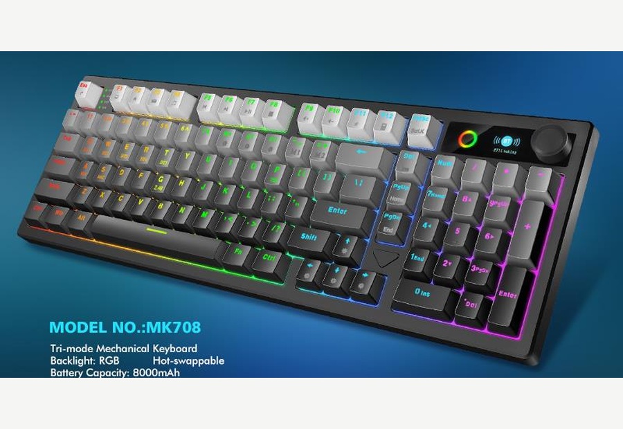 MK708 Gasket Mechanical Gaming Keyboard